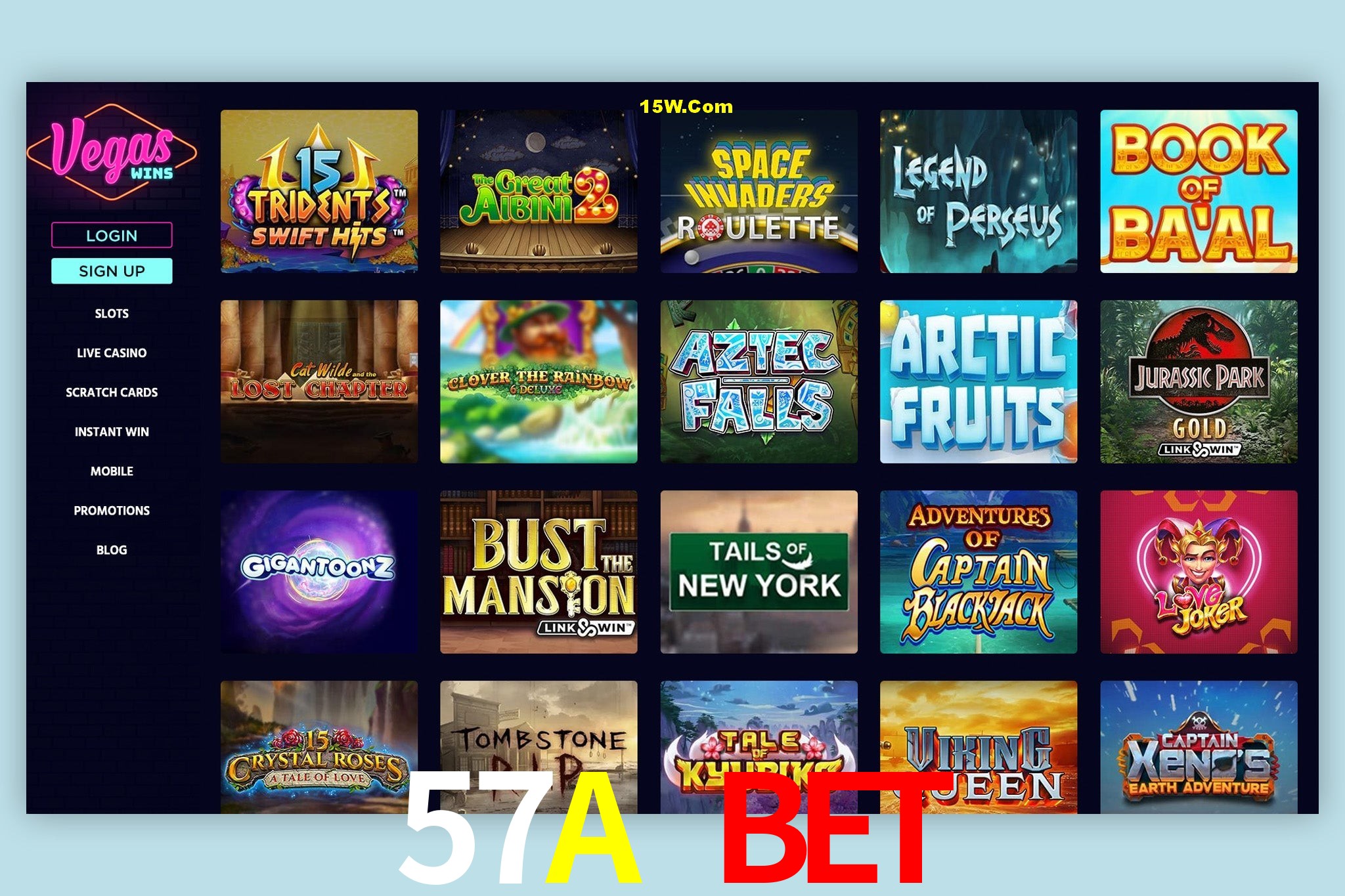 Games Directory 57A Bet